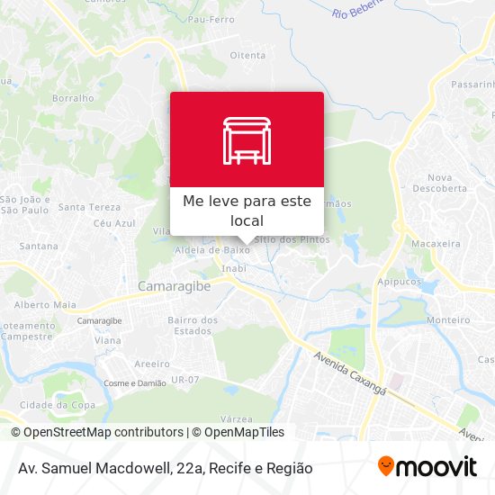 Av. Samuel Macdowell, 22a mapa