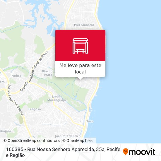 160385 - Rua Nossa Senhora Aparecida, 35a mapa