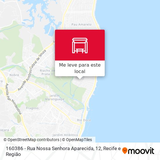 160386 - Rua Nossa Senhora Aparecida, 12 mapa