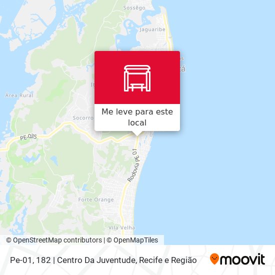 Pe-01, 182 | Centro Da Juventude mapa