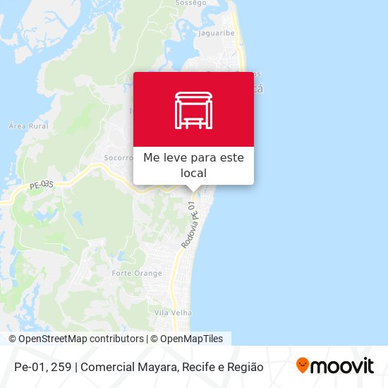 Pe-01, 259 | Comercial Mayara mapa