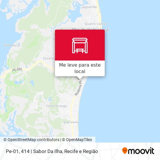 Pe-01, 414 | Sabor Da Ilha mapa