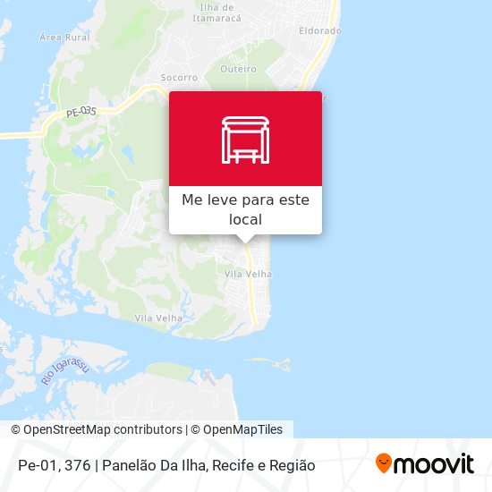 Pe-01, 376 | Panelão Da Ilha mapa