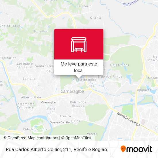 Rua Carlos Alberto Collier, 211 mapa