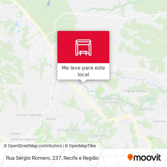 Rua Sérgio Romero, 237 mapa