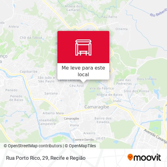 Rua Porto Rico, 29 mapa