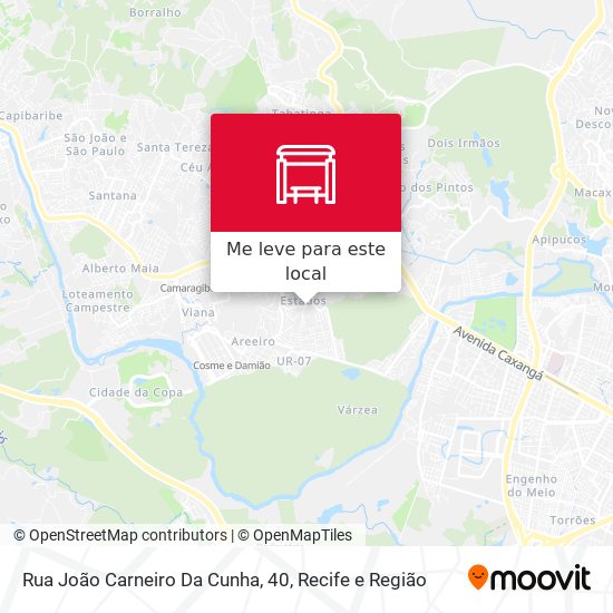 Rua João Carneiro Da Cunha, 40 mapa