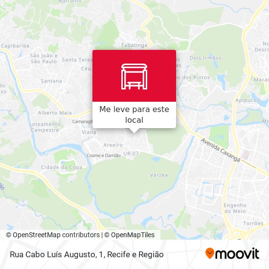 Rua Cabo Luís Augusto, 1 mapa