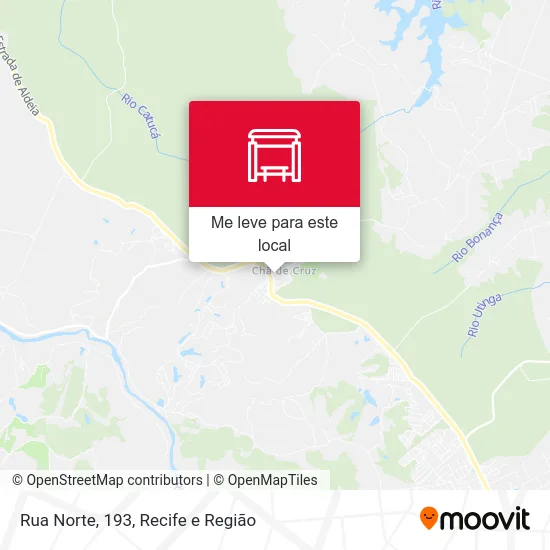 Rua Norte, 193 mapa