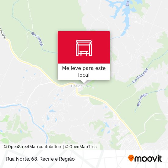 Rua Norte, 68 mapa