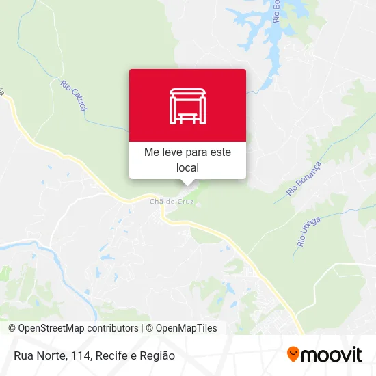 Rua Norte, 114 mapa