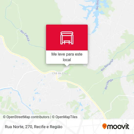 Rua Norte, 270 mapa