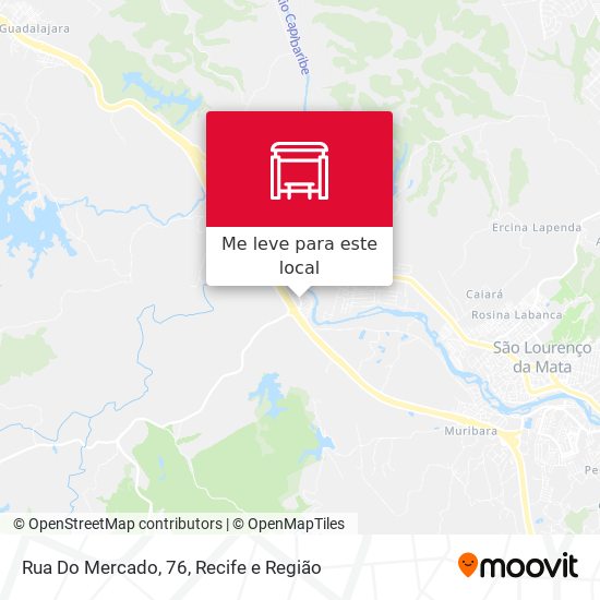 Rua Do Mercado, 76 mapa