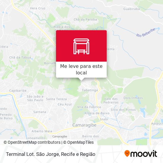 Terminal Lot. São Jorge mapa