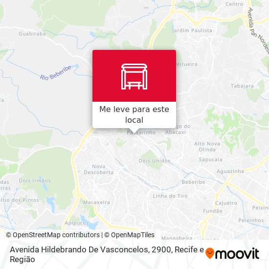 Avenida Hildebrando De Vasconcelos, 2900 mapa