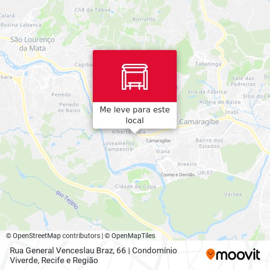 Rua General Venceslau Braz, 66 | Condomínio Viverde mapa