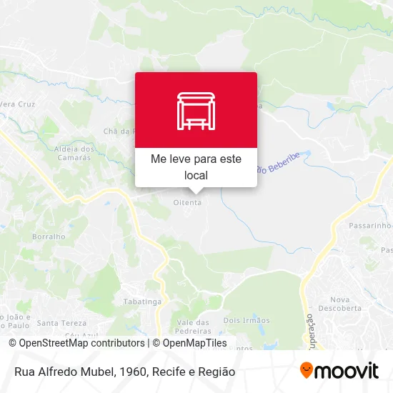 Rua Alfredo Mubel, 1960 mapa
