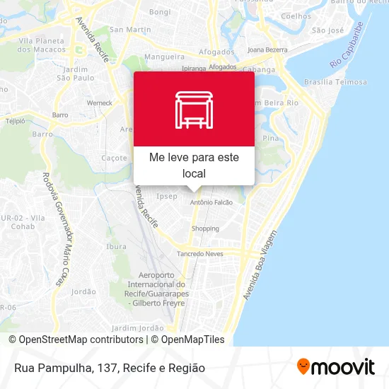 Rua Pampulha, 137 mapa