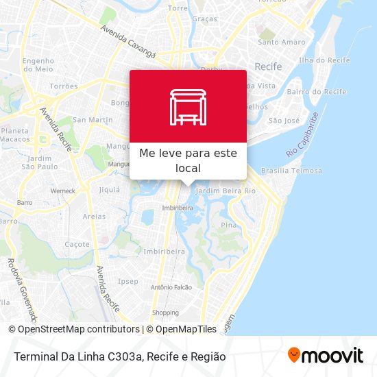 Terminal Da Linha C303a mapa