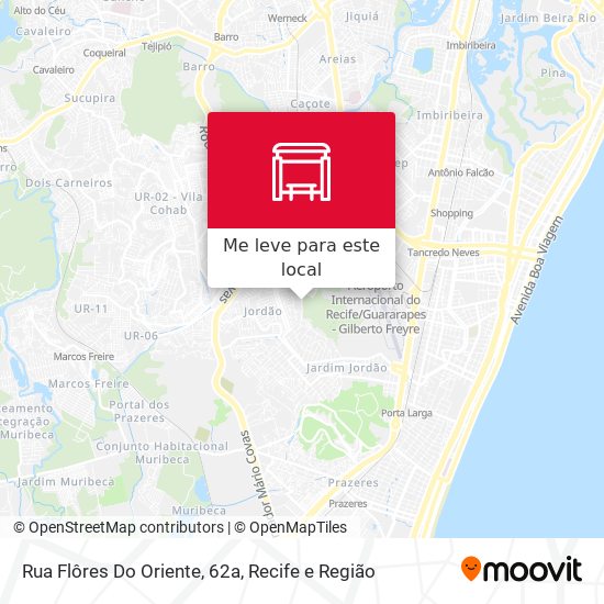 Rua Flôres Do Oriente, 62a mapa