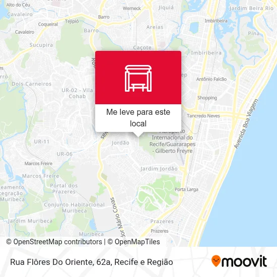 Rua Flôres Do Oriente, 62a mapa
