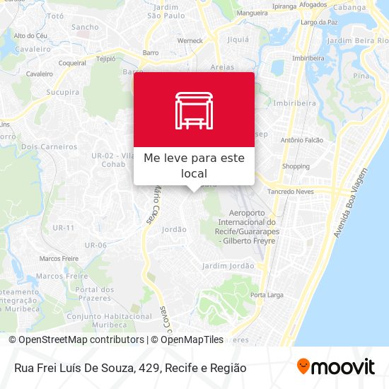 Rua Frei Luís De Souza, 429 mapa