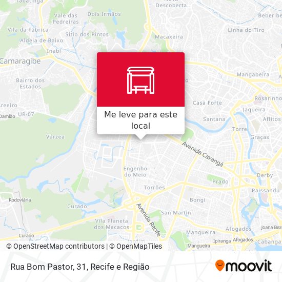 Rua Bom Pastor, 31 mapa