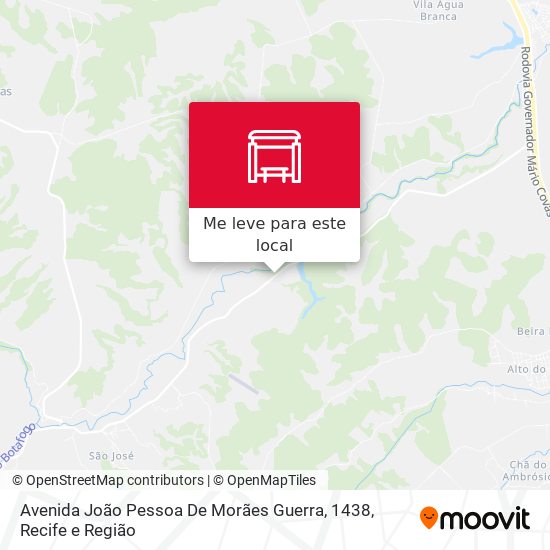 Avenida João Pessoa De Morães Guerra, 1438 mapa
