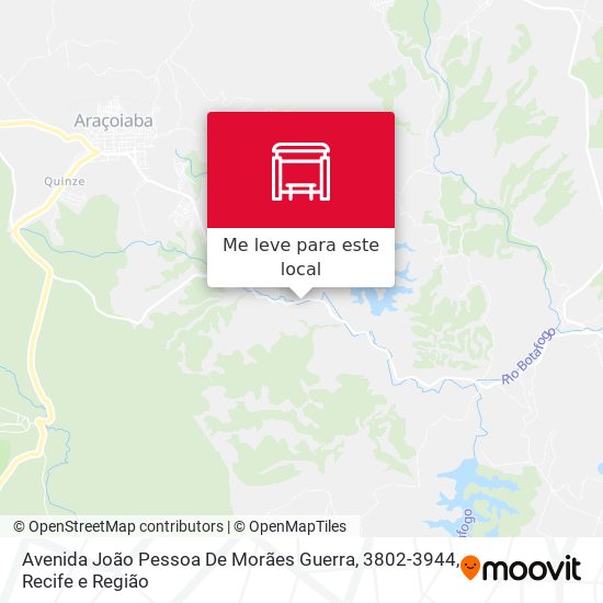 Avenida João Pessoa De Morães Guerra, 3802-3944 mapa