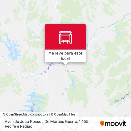 Avenida João Pessoa De Morães Guerra, 1455 mapa