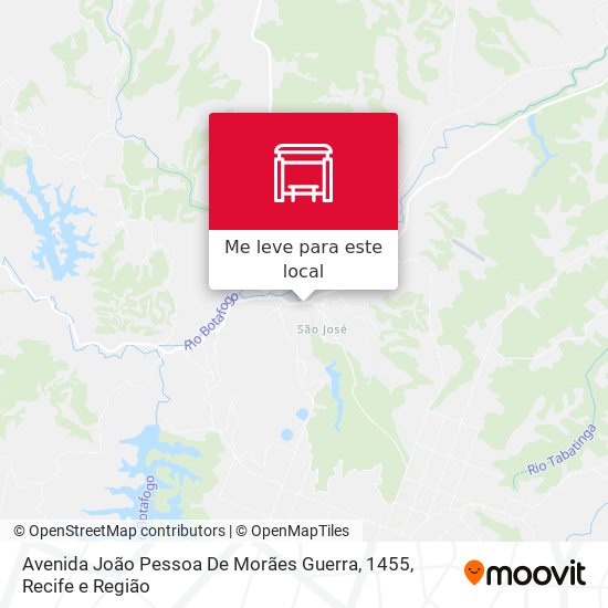 Avenida João Pessoa De Morães Guerra, 1455 mapa