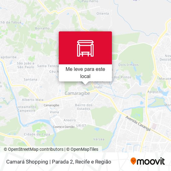 Camará Shopping | Parada 2 mapa