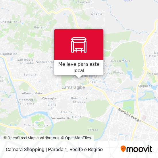 Camará Shopping | Parada 1 mapa