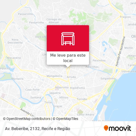 Av. Beberibe, 2132 mapa