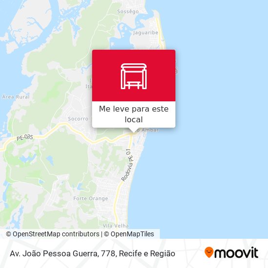 Av. João Pessoa Guerra, 778 mapa