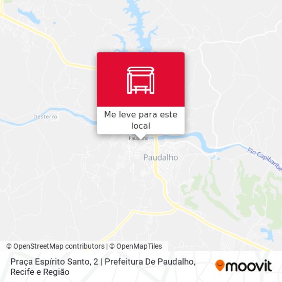 Praça Espírito Santo, 2 | Prefeitura De Paudalho mapa
