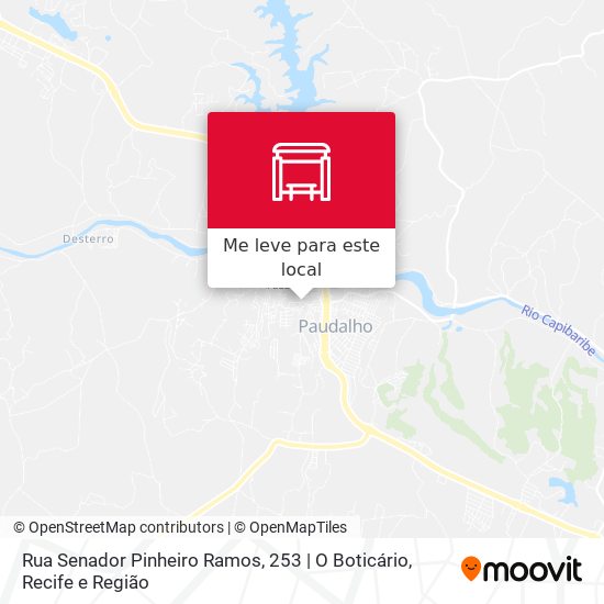 Rua Senador Pinheiro Ramos, 253 | O Boticário mapa