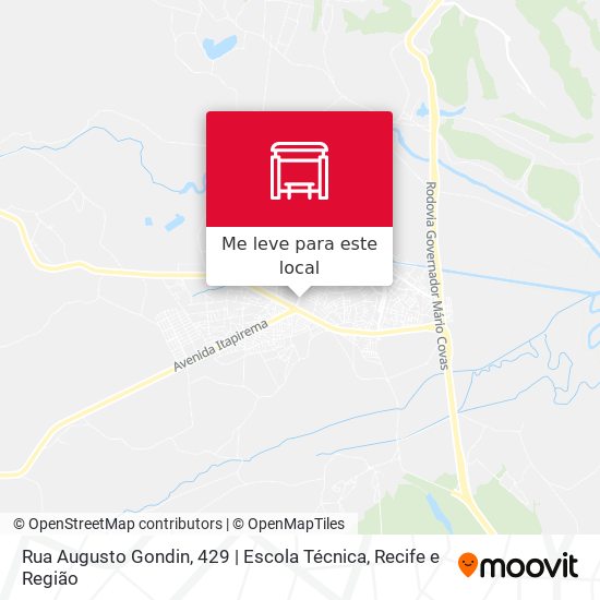 Rua Augusto Gondin, 429 | Escola Técnica mapa