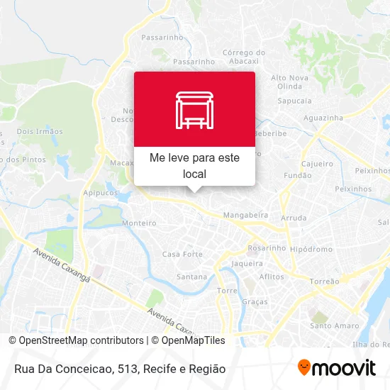 Rua Da Conceicao, 513 mapa