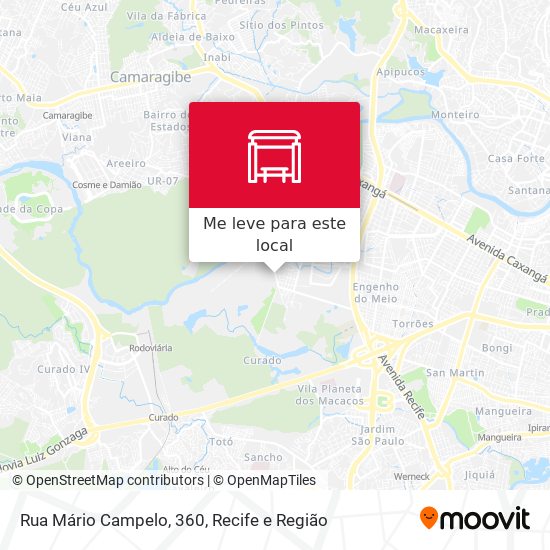 Rua Mário Campelo, 360 mapa