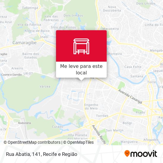 Rua Abatia, 141 mapa