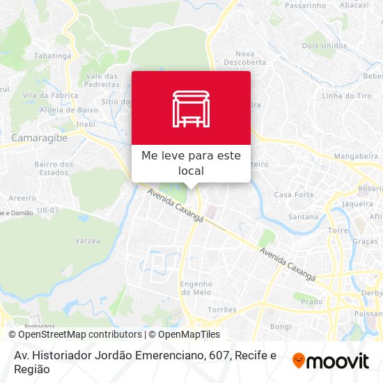 Av. Historiador Jordão Emerenciano, 607 mapa