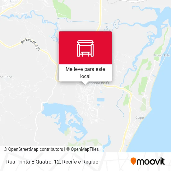 Rua Trinta E Quatro, 12 mapa