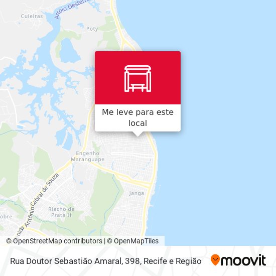 Rua Doutor Sebastião Amaral, 398 mapa