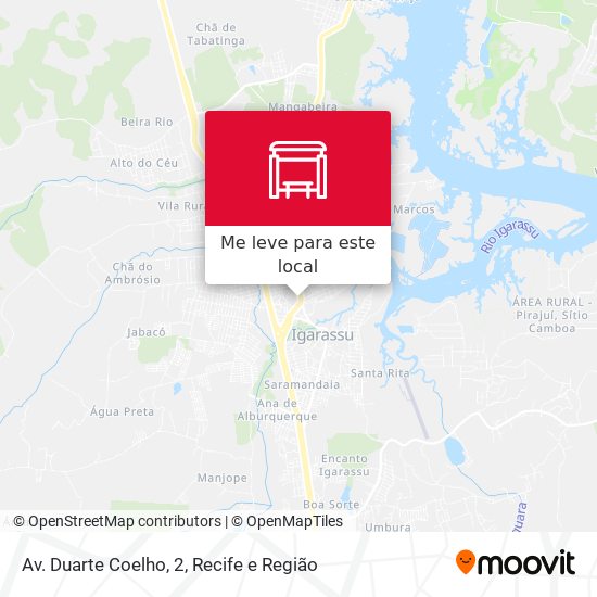 Av. Duarte Coelho, 2 mapa