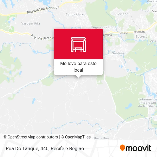 Rua Do Tanque, 440 mapa