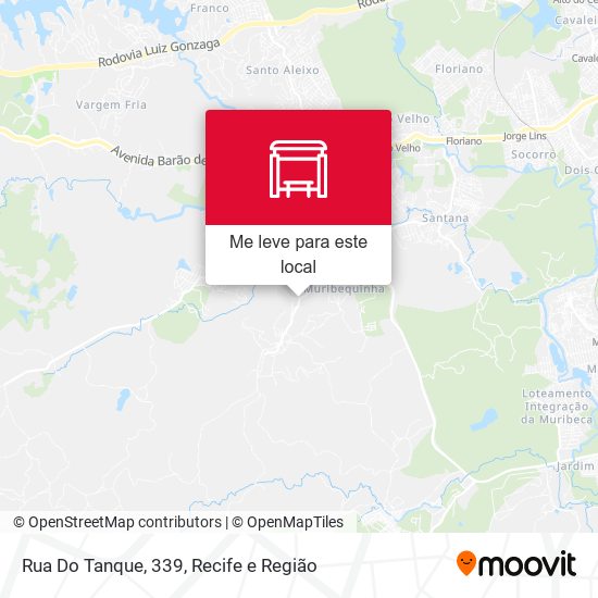 Rua Do Tanque, 339 mapa