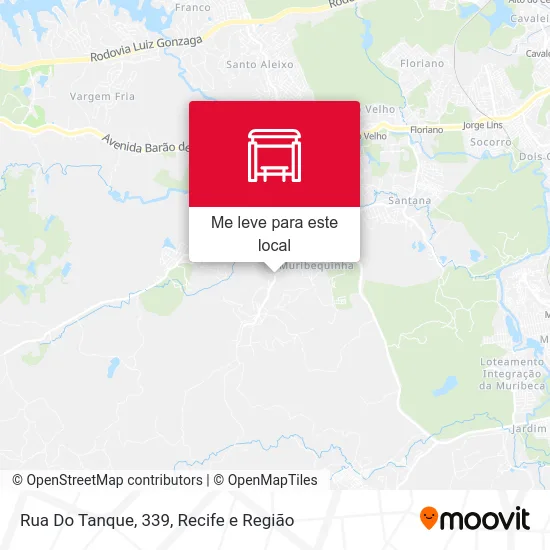Rua Do Tanque, 339 mapa