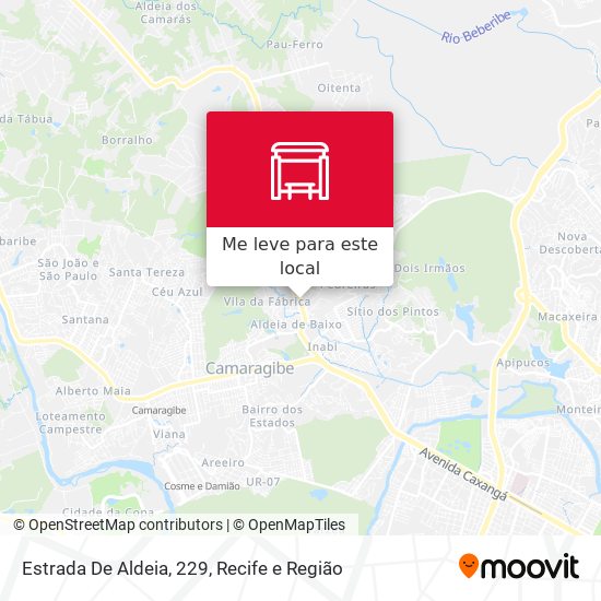Estrada De Aldeia, 229 mapa