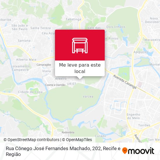 Rua Cônego José Fernandes Machado, 202 mapa